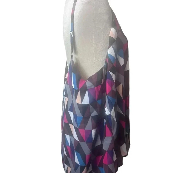 Torrid Sophie Geo Chiffon double layer swing camisole top size 1-1X/14-16 - Picture 8 of 12
